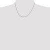 Black Bow Jewelry 1.25mm Sterling Silver Solid Round Box Chain Necklace - 2 of 4