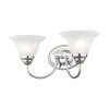 Livex Lighting Edgemont 2 - Light Vanity in  Polished Chrome - 3 of 4