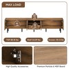78 Inch TV Stand for 85/75/65 Inches TV TV Consoles for Living Room Entertainment Center Wood TV Media with Storage - 4 of 4