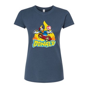 Women's - Disney - The Donald Fitted Graphic T-Shirt - 1 of 3