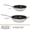 Wolfgang Puck 9-piece Stainless Steel Cookware Set; Scratch-resistant  Non-stick Coating : Target