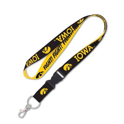 NCAA Iowa Hawkeyes Logo Lanyard