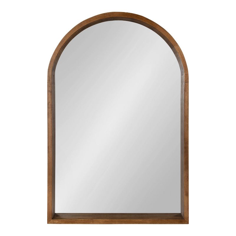 24&#34; x 36&#34; Hutton Arch Wall Mirror Rustic Brown - Kate &#38; Laurel All Things Decor, 3 of 10