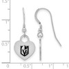 Black Bow Jewelry Sterling Silver  NHL Dangle Earrings - 2 of 4