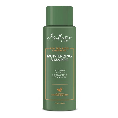 SheaMoisture Men Moisturizing Shampoo - Raw Shea Butter &#38; Mafura Oil - 15 fl oz