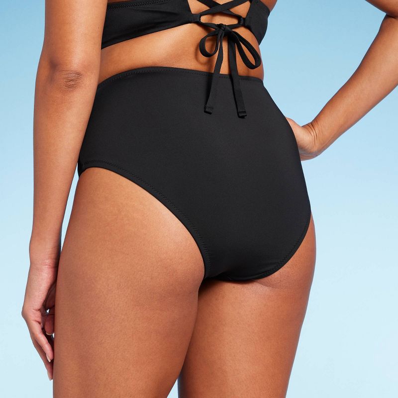 Women's High Waist Cheeky Bikini Bottom - Shade & Shore™, 6 of 11