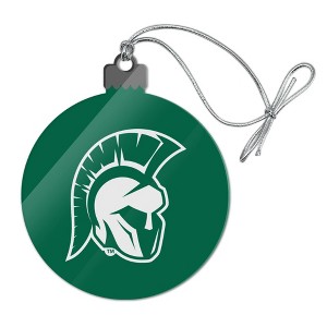 Illinois Wesleyan University Primary Logo Acrylic Christmas Tree Holiday Ornament - 1 of 4