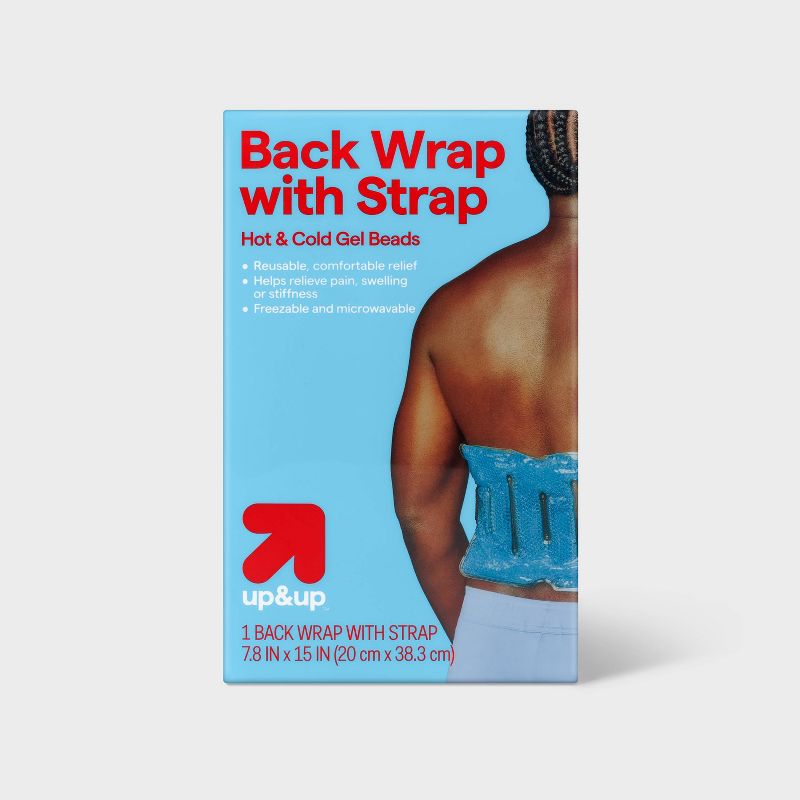 Hot+Cold Gel Bead Back Wrap with Strap - up &#38; up&#8482;, 1 of 4