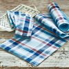 tagltd Jackson Plaid 4th Of July Cotton Napkin Set Of 4 - 2 of 3