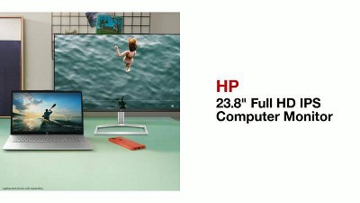 Hp 23.8 Full Hd Ips Computer Monitor, Amd Freesync, (hdmi, Vga) - M24fe :  Target