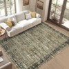Vintage Boho Non-Slip Kitchen Rug Retro Abstract Low Pile Area Rug Soft Floor Carpet for Bedroom Living Room Laundry Room - 3 of 4