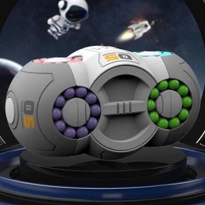 Paaaawaters Decompression Toy, Three-dimensional Magic Bean Fingertip Magic Cube Puzzle Toy for Kids Children Student - 1 of 4