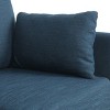 NicBex 76.5 Inch Mid-Century Couch,3-Seater Sofa with 2 Armrests Throw Pillows for Living Room,Bedroom,Office,Apartment - 4 of 4