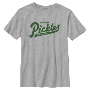Boy's Win or Lose Pickles Logo T-Shirt - 1 of 4