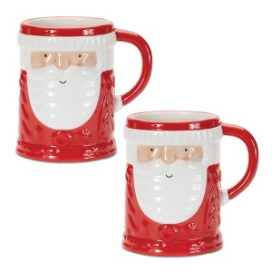 Santa Coffee Mug (Set of 2) - 1 of 4