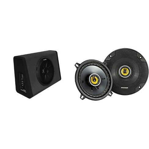 Kicker 11PT250 Powered Sub Enclosure & 46CSC54 5.25"  Bundle - image 1 of 4