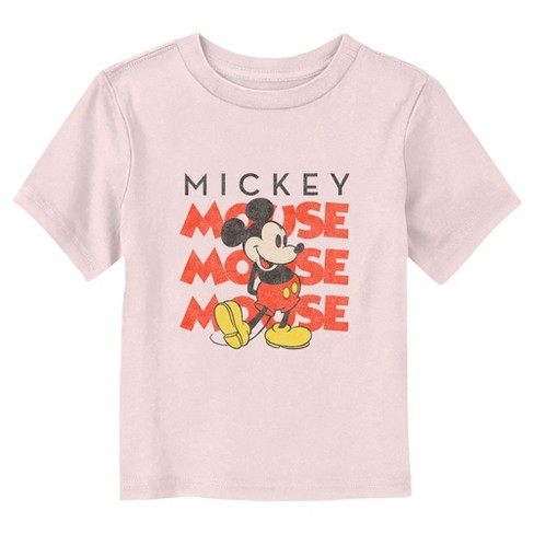 Mickey & Friends Stack Classic Logo T-Shirt - image 1 of 3