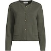 Lands' End Women's Fine Gauge Cotton Milano Blazer Sweater - 3 of 3