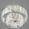 Progress Lighting Glimmer 5-Light Pendant, Silver Ridge, Prismatic Glass Shade - 3 of 4