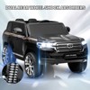 Kids 12V 2-Seater Ride On Car, Licensed Toyota Land Cruiser Electric Car - 4 of 4