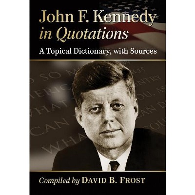 John F. Kennedy in Quotations - (Paperback)