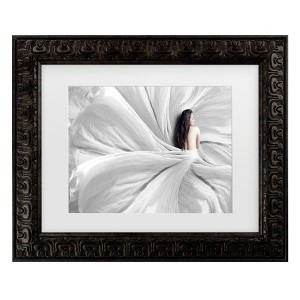 Trademark Fine Art - Heru Sulistyono Snow White Matted Framed Art - 1 of 4