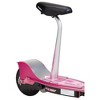 Razor E300S Seated Electric Scooter for Kids, Pneumatic Tires, Seat, Matte Pink - 4 of 4