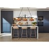 Chloe Lighting Serenity Victorian Tiffany-Style Dark Bronze 3 Light Island Pendant 45" Wide - 4 of 4
