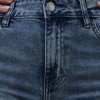 Women's Flare Leg Jeans - Vintage Wash with Mid Rise & 5-Pocket Design Cherie Code - 4 of 4