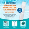 Hurricane 12 Pack HF7495-04 Advanced Pool Filter Cartridge for PA126, Unicel C-7495, Filbur FC-1296, Hayward Super-Star-Clear C5000, SwimClear C5020 - 2 of 4