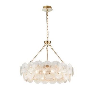 Artcraft Lighting Bloom 18 - Light Chandelier in  Brass