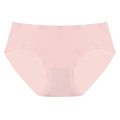 Agnes Orinda Women's Plus Size Panty High Rise Seamless Brief Laser Cut  Underwear Light Beige 2x : Target