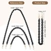Unique Bargains Acrylic Chain Replacement Luxury Handbag Purse Handle Strap 1 Pc - 2 of 4