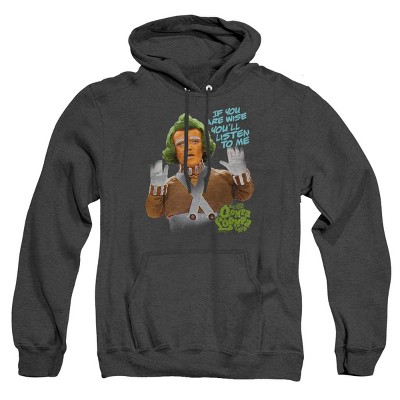 Willy Wonka And The Chocolate Factory Oompa Loompa Listen Pullover Hoodie