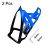 Unique Bargains PC Universal Cycling Bike Water Bottle Holders 2 Pcs with Screw and Wrench 5.2" - 3 of 4