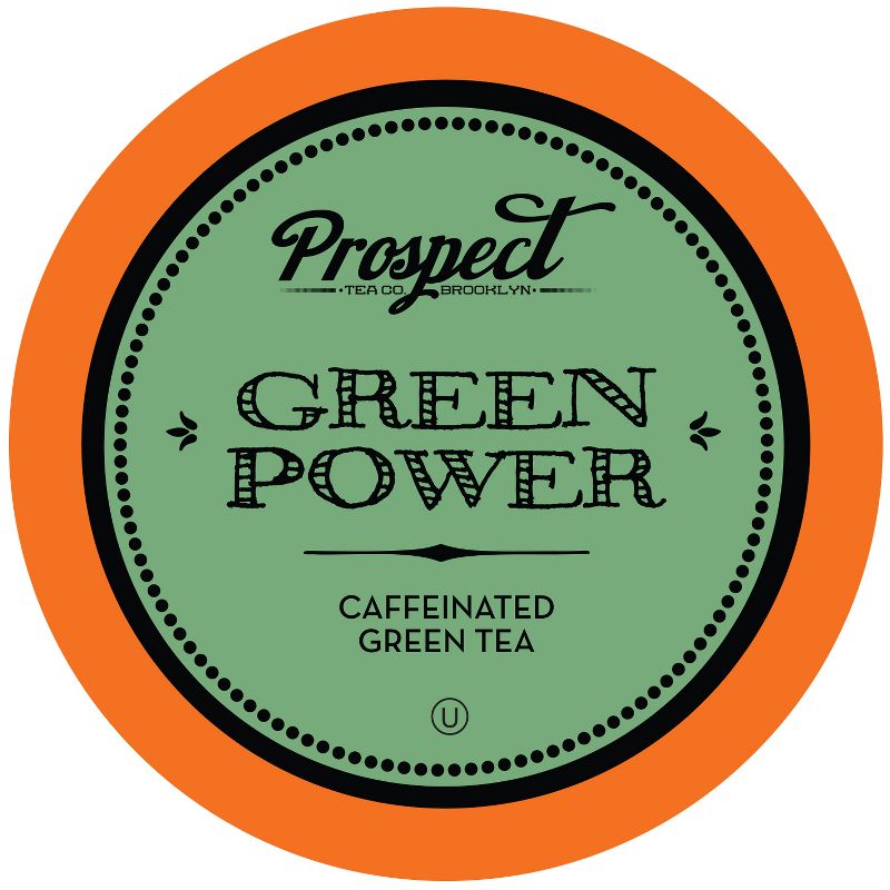 Prospect Tea Green Power Caffeinated Tea Pods for Keurig K-Cup Brewer, 40 Count, 1 of 6