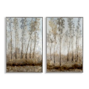 Stupell Industries Woodland with Natural Light 2pc Framed Giclee Art Set - 1 of 4