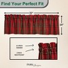 Park Designs Sportsman Plaid Valance 14''L - 3 of 4