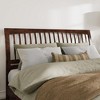 AFI Furnishings Orleans King Sleigh Solid Wood Slat Headboard, Walnut - 4 of 4