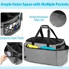 Extra-Large Cleaning Caddy with Handles, Large Capacity Tote Bag Organizer for Cleaning Tools & Products Storage for Car and Home - 4 of 4