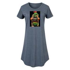 Women's - Teenage Mutant Ninja Turtles - Mutant Mayhem Graphic T-shirt Dress - 1 of 4