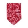 Jacob Alexander Men's Happy Hanukkah Jewish Symbols Necktie - 4 of 4
