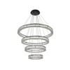 Elegant Lighting Monroe 4 - Light Chandelier in  Black - 2 of 4