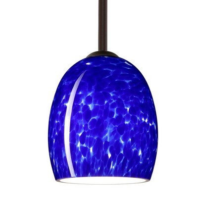 Besa Lighting Lucia 1 - Light Pendant in  Bronze