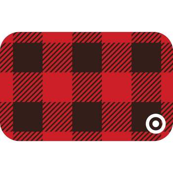 Red Plaid Target GiftCard