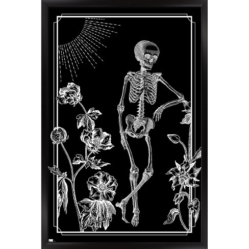 Trends International Skeleton - Nature Framed Wall Poster Prints : Target