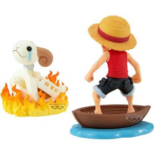 Bandai - Banpresto - One Piece - World Collectable Figure: Log Stories - Monkey D. Luffy & Going Merry - 1 of 4