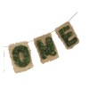 Northlight 6' Brown/Green Twine “Welcome” Hanging Wall Decoration - 3 of 3