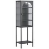 Yinvani 5-Tier Cube Bookshelf Storage Cabinet with 3 Adjustable Shelves - 2 of 4