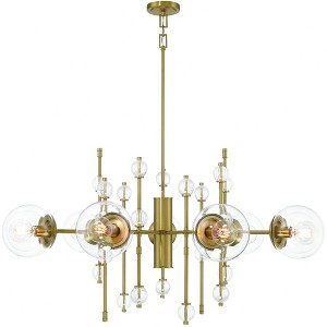 Eurofase Lighting Traiton 9 - Light Chandelier in  Gold - 1 of 4